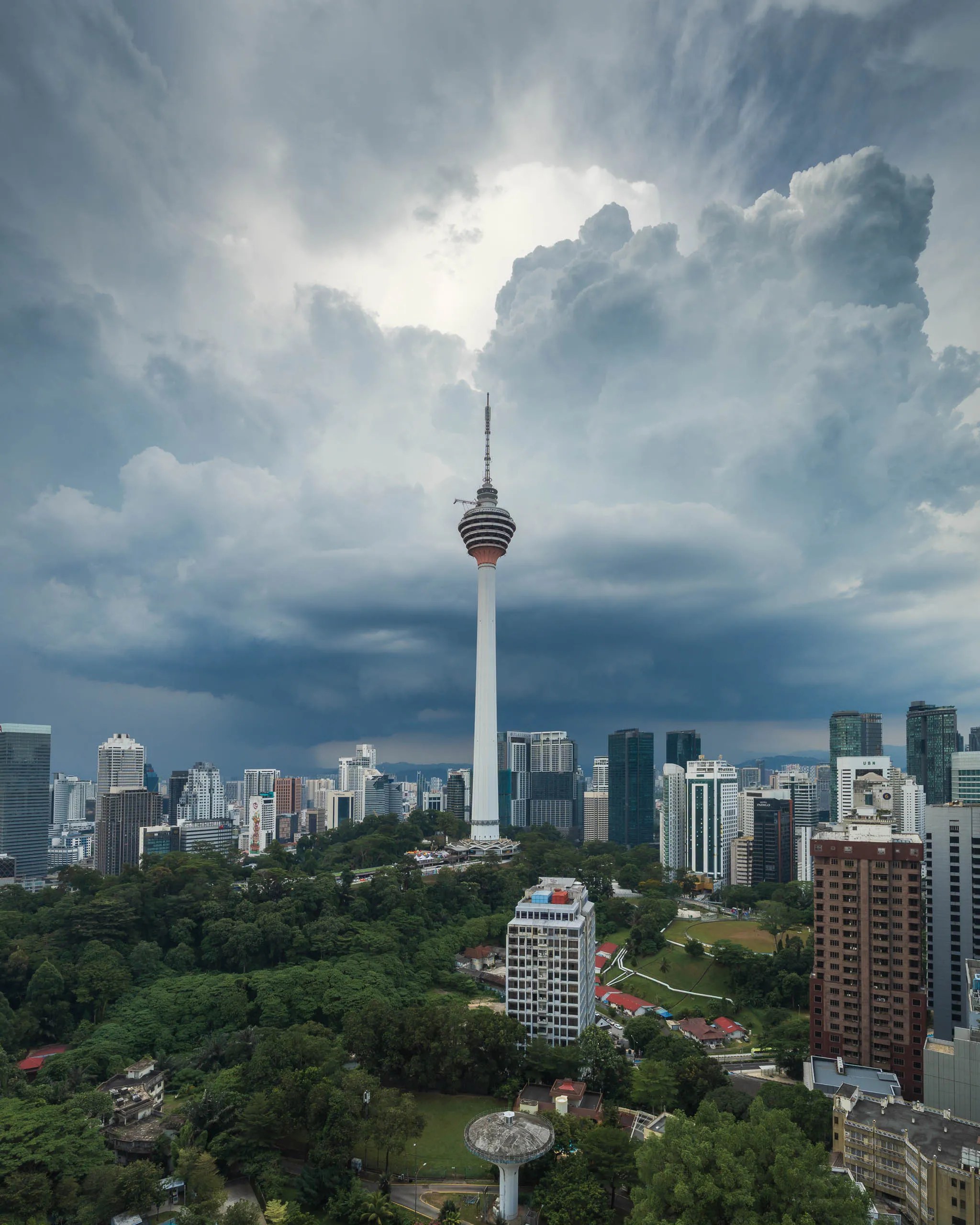 Storm in Kuala Lumpur